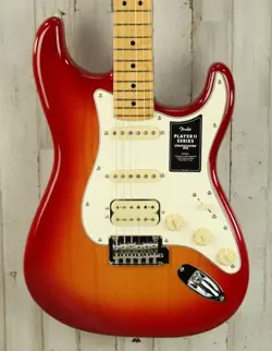 DEMO FENDER PLAYER II STRATOCASTER HSS - AGED CHERRY BURST (909)