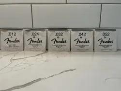 FENDER 60L PHOSPHOR BRONZE BALL END STRINGS .012 .024 .032 .042 .052