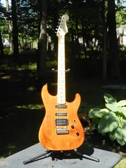 USA KNE / FENDER AM PRO II SUPERSTRAT W/ CARVIN PICKUPS