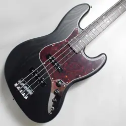 FENDER MADE IN JAPAN LIMITED JAZZ BASS RAW ASH ROSEWOOD FINGERBOARD BLACK SAFE D