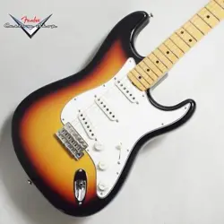 FENDER  VINTAGE CUSTOM 1962 STRATOCASTER NOS  MAPLE FINGERBOARD  3 COLOR SUNBU