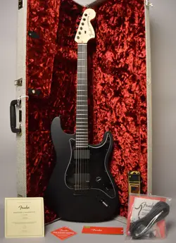 2024 FENDER ARTIST SERIES JIM ROOT SIGNATURE STRATOCASTER BLACK W/OHSC