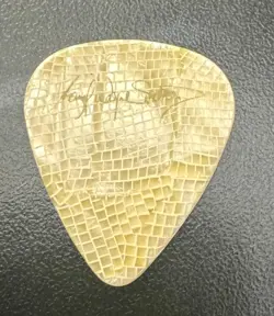 KENNY WAYNE SHEPHERD SIGNATURE GUITAR PICK #2 - KWS SNAKESKIN FENDER CUSTOM SHOP