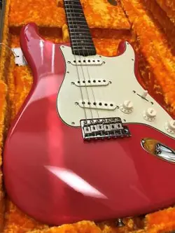 FENDER  2021 VINTAGE CUSTOM 1959 STRATOCASTER NOS FIESTA RED FIESTA RED FENDER