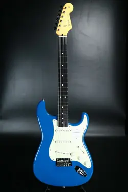 FENDER  MADE IN JAPAN HYBRID II STRATOCASTER ROSEWOOD FOREST BLUE S/N JD24029594