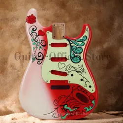 CUSTOMSHOP JIMI HENDRIX MONTERY POP STRAOCASTE GUITAR BODY ALDER WOOD FOR FENDER