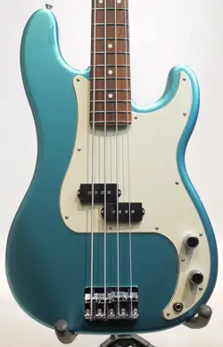 FENDER MADE IN JAPAN FSR COLLECTION HYBRID II PRECISION BASS TEAL GREEN METALLIC