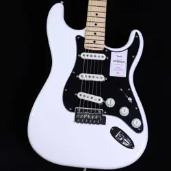 FENDER JAPAN HYBRID II STRATOCASTER ARCTIC WHITE ELECTRIC GUITAR MADE IN JAPAN