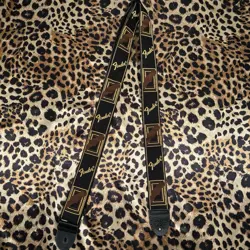 FENDER HORIZONTAL LOGO GUITAR STRAP