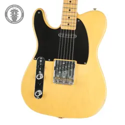 2000 FENDER AMERICAN VINTAGE '52 TELECASTER BUTTERSCOTCH BLONDE LEFT HANDED