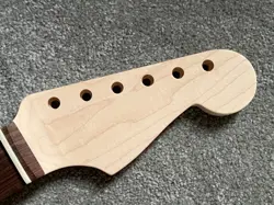 FENDER AMERICAN STRATOCASTER GUITAR NECK UNFINISHED CLAY DOTS