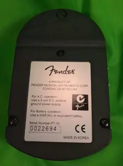 FENDER PT-10 CHROMATIC