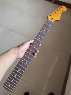 22FRETS ROASTED MAPLE ROSEWOOD GLOSS FINISH ELECTRIC GUITAR NECK FOR FENDER