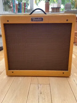 FENDER BLUES JUNIOR TUBE COMBO AMPLIFIER - LACQUERED TWEED