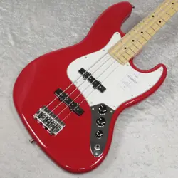 FENDER MADE IN JAPAN HYBRID II JAZZ BASS MAPLE MODENA RED 3.90KG ELECTRIC GUITAR