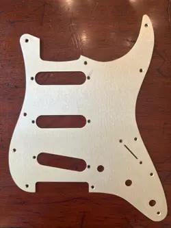 GENUINE FENDER STRATOCASTER GOLD ANODIZED 11 HOLE PICKGUARD - USA - NEAR MINT!