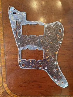 BROWN TORTOISE SHELL 4 PLY PICKGUARD FOR FENDER JAZZMASTER - NEW!