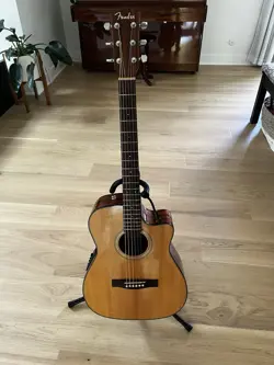 FENDER CD-140SCE DREADNOUGHT ACOUSTIC/ELECTRIC GUITAR NATURAL