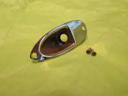 VINTAGE 1980 USA FENDER GOLD JACK CUP BRASS  THE STRAT STRATOCASTER 1981 1982 83