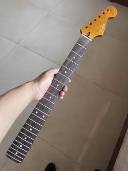 22FRETS ROASTED MAPLE ROSEWOOD GLOSS ELECTRIC GUITAR NECK SUITABLE FOR FENDER