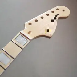 24INCH LENGTH 22 FRETS JAGUAR GUITAR NECK MAPLE FRETBOARD INLAY FOR DIY FENDER