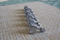 CHROME FENDER STANDARD TUNERS, STRATOCASTER OR TELECASTER