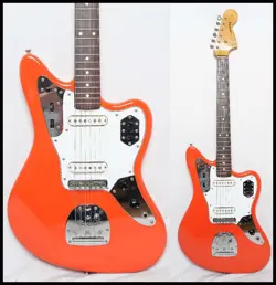 ELECTRIC GUITAR FENDER JG66-85 JAGUAR FRD FESTIVAL RED 1999-2002 MADE IN JAPAN