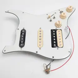 PREWIRED LOADED PICKGUARD WITH ALNICO 5 PICKUP FOR FENDER STRAT GUITAR