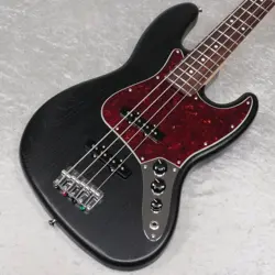 FENDER JAPAN LIMITED JAZZ BASS RAW ASH  BLACK