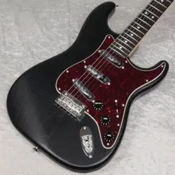 FENDER JAPAN LIMITED STRATOCASTER RAW ASH  BLACK