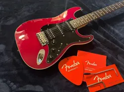 ELECTRIC GUITAR FENDER AERODYNE STRAT MED SCAL HSS OCR RED JAPAN MEDIUM SCALE