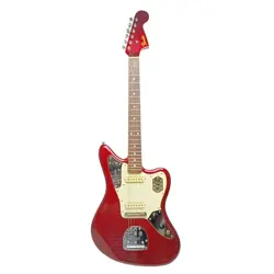 FENDER JAPAN JAGUAR JG66-85 CANDY APPLE RED ELECTRIC GUITAR [USED]