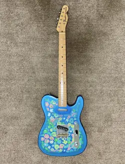 FLOWER TELECASTER MADE