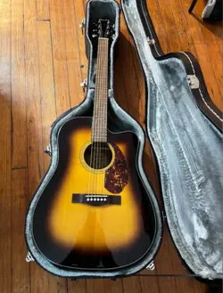 FENDER CD-140SCE DREADNOUGHT ACOUSTIC-ELECTRIC GUITAR - W/CASE