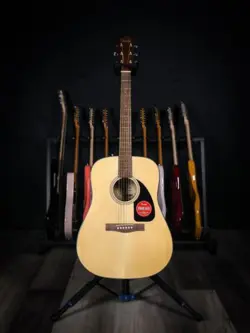 FENDER CD-60 V3 DREADNOUGHT ACOUSTIC GUITAR - NATURAL