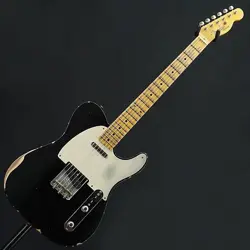FENDER CUSTOM SHOP LIMITED 1953 TELECASTER RELIC AGED BLACK 2024 ELECTRIC GUITAR