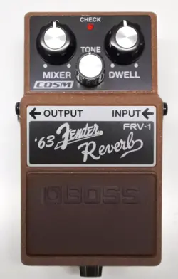 BOSS FRV-1 '63 FENDER REVERB GUITAR EFFECTS PEDAL 2009 #24 DHL EXPRESS OR EMS