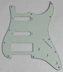 CUSTOM FOR FENDER STRATOCASTER 11 SCREW S-S-P90 GUITAR PICKGUARD,3 PLY PARCHMENT