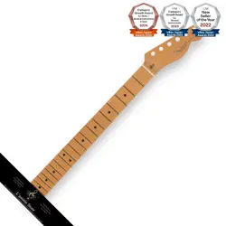 FENDER AMERICAN PRO II TELE NECK ROASTED MAPLE 22 NARROW TALL FRETS