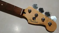 SUPER CLEAN LOADED FENDER PLAYER PAU FERRO JAZZ BASS GUITAR NECK UNPLAYED