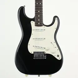 FENDER 1983 STANDARD STRATOCASTER BLACK SAFE DELIVERY FROM JAPAN