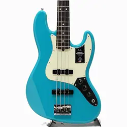 FENDER AMERICAN PROFESSIONAL II JAZZ BASS MIAMI BLUE 2021