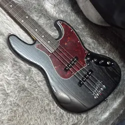 FENDER JAPAN LIMITED JAZZ BASS RAW ASH RW BLACK