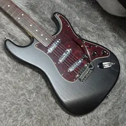 FENDER JAPAN LIMITED STRATOCASTER RAW ASH RW BLACK