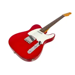 ELECTRIC GUITAR FENDER AMERICAN VINTAGE II 1963 TELECASTER RED TRANS AMEBIN 2