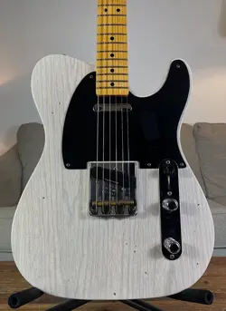 2022 FENDER CUSTOM SHOP CUSTOM '52 JOURNEYMAN TELECASTER ~ WHITE BLONDE
