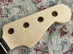 UNFINISHED FENDER AMERICAN BASS REISSUE CLAY DOTS NECK