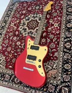 SQUIER BY FENDER DELUXE JAZZMASTER ST ELECTRIC GUITAR BASSWOOD MAPLE NECK ROSEW