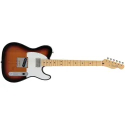FENDER JAPAN HYBRID II TELECASTER SH ELECTRIC GUITAR, MAPLE FB, 3-COLOR SUNBURST