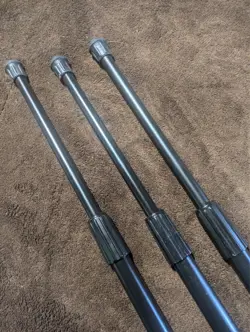 NEW FENDER CHAMP/DELUXE/PRO VINTAGE STYLE BLACK LEGS